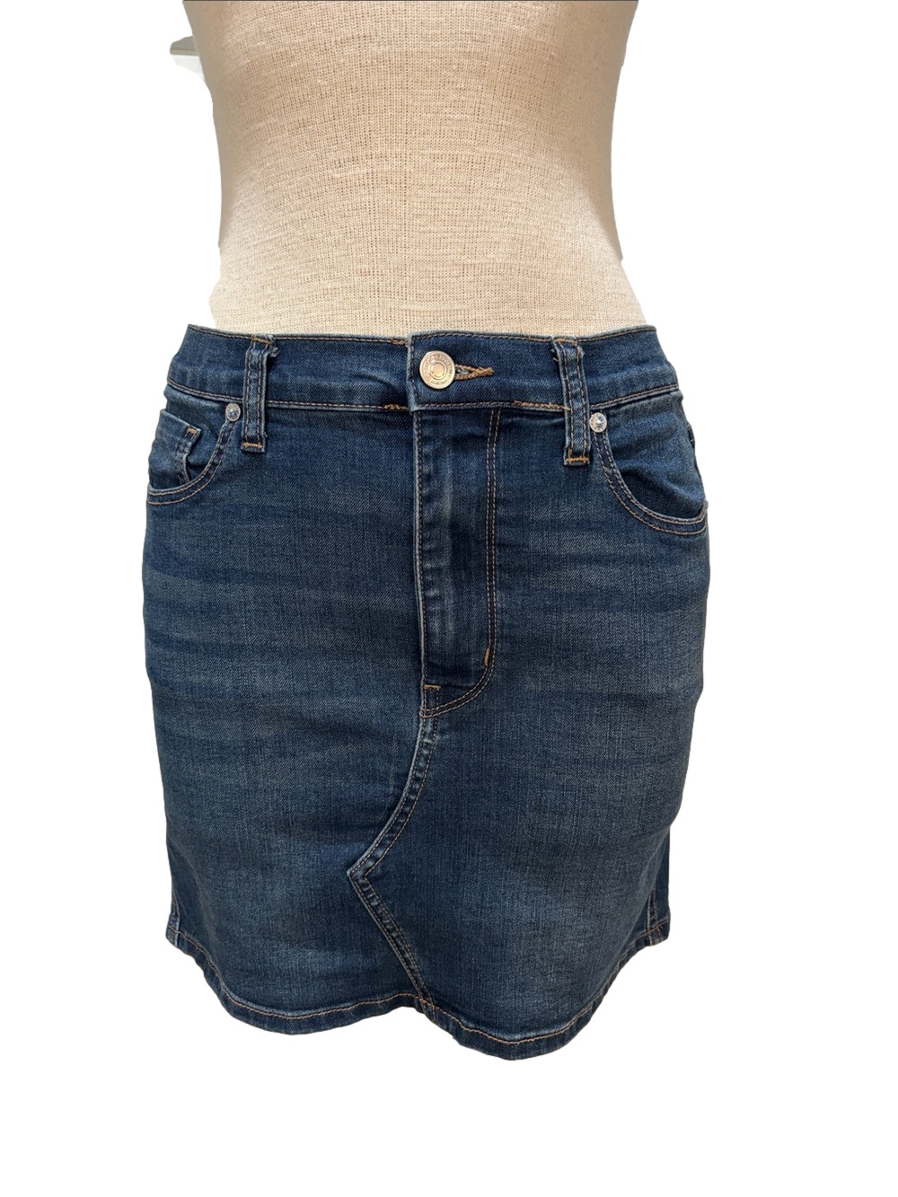 We The Free sz 28 short denim concert/festival skirt
